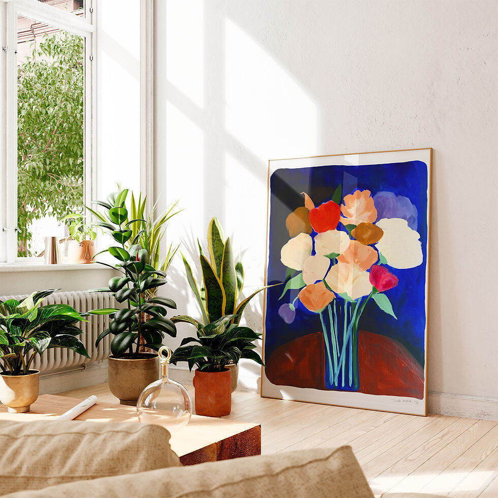 painting Bouquet by Atelier Tinika